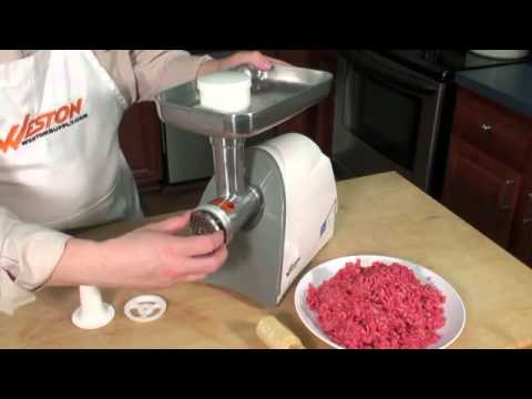 Weston 575 Watt Electric Meat Grinder