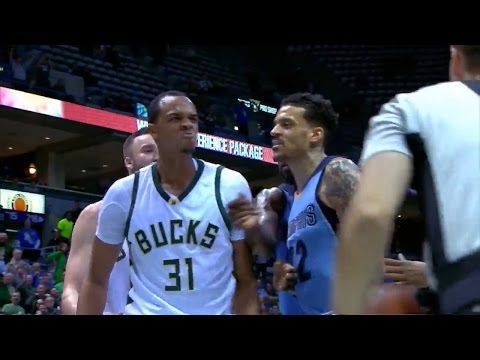 John Henson gets ejected for taunting Matt Barnes