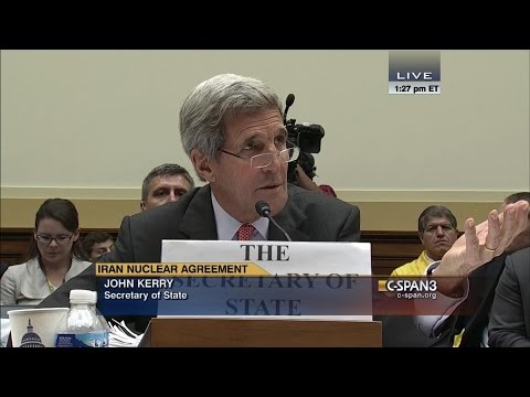 John Kerry: “Congressman, I don’t need any lessons from you about who I represent." (C-SPAN)