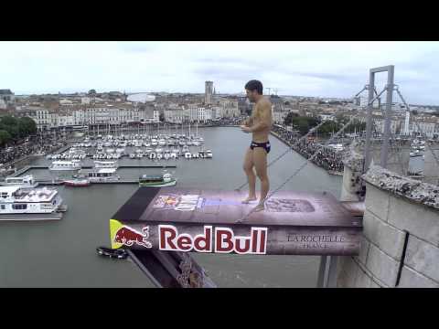 Red Bull Cliff diving La Rochelle Day 1