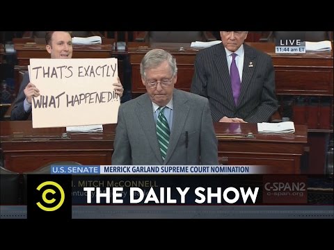 The Daily Show - Republicans SCOTUS-Block President Obama