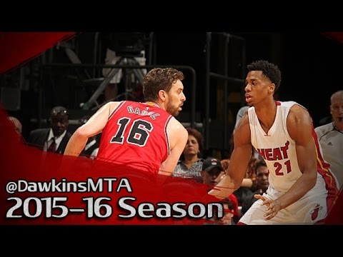 Hassan Whiteside Full Highlights 2016.03.01 vs Bulls - Career-HIGH 26 Pts, 14 Rebs, 4 Blks!