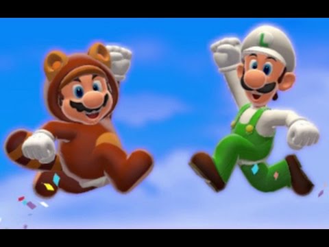 Super Mario 3D World Co-op Walkthrough - World 6 (All Green Stars & Stamps)