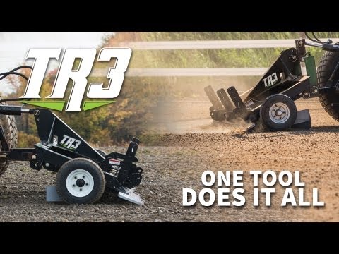 TR3 Rake Tractor Rake - One Tool Does It All