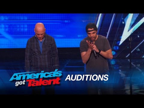 Chris Jones: Howie Mandel Gets Hypnotized to Shake Hands - America's Got Talent 2015