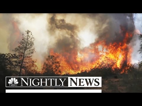 Idaho ‘Firenado’ Shoots 100 Feet Into Air | NBC Nightly News