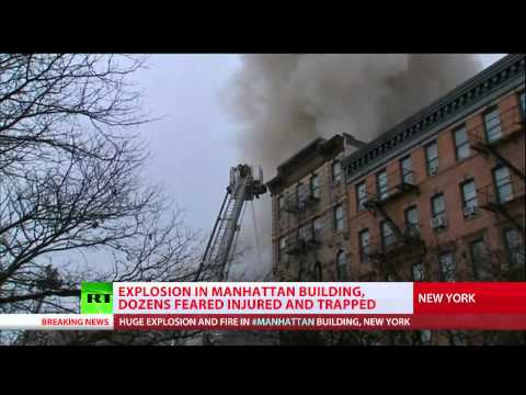 East Village Explosion: Building collapses, people injured