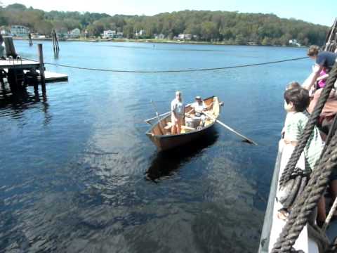 Mystic Seaport  Grand Banks dory demonstration