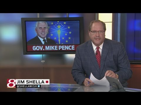 Gov. Mike Pence's poll numbers