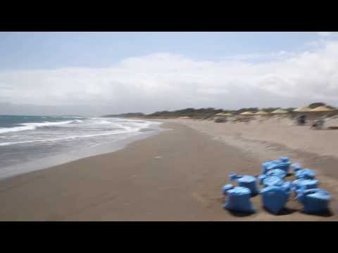 La playa del peñon de Alhucemas.