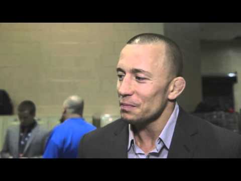 UFC 196: Georges St-Pierre Backstage Interview