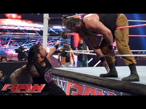 Roman Reigns vs. Braun Strowman: Raw, October 12, 2015