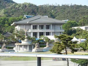 Korea (Seoul) - Blue House, Presidential Mansion Blue_House