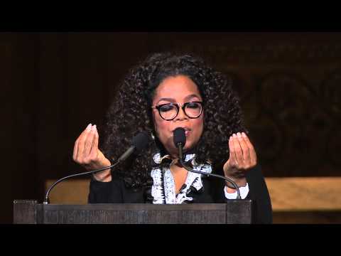 Oprah Winfrey delivers 2015 "Harry's Last Lecture" at Stanford University