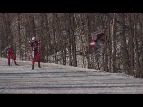 nordic skiing stunts HD - fun