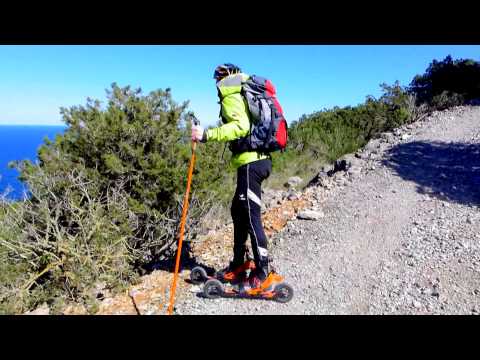 Skike, the original cross skates. Cross-country nordic skiing in summer and winter!