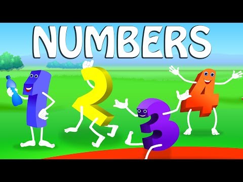 The Numbers Song - Learn To Count from 1 to 10 - Number Rhymes For Children