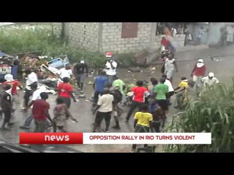 Gabon : Opposition rally turns violent (No Comment)