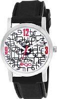 Maxima Ego Analog White Dial Men's Watch - (E-01082PAGC)