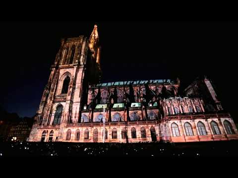 Illumination Cathédrale de Strasbourg 2015 - Lightning of the Strasburger Cathedral 2015