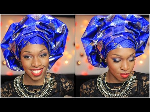 Attaché de foulard | Le gele yoruba