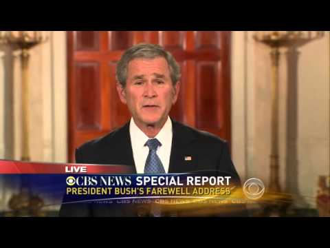 Presidential Farewell Speech George W Bush