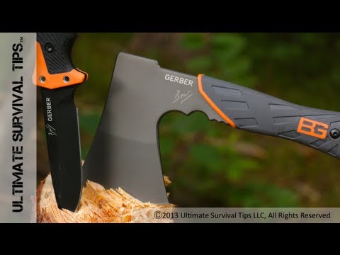 Gerber Bear Grylls Survival Hatchet - REVIEW - Best / Ultimate Survival Hatchet? 31-002070