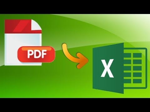 Convertir PDF a Excel sin Programas (fácil, rápido, online)