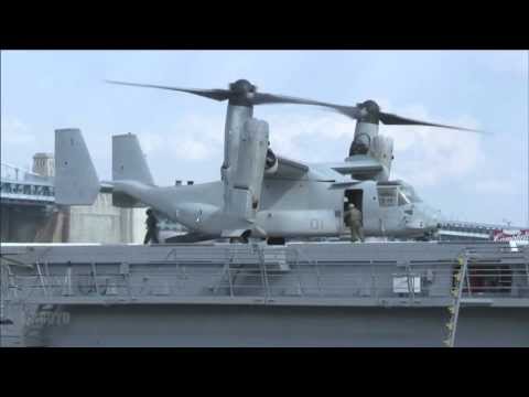 Flight Operations USS Somerset (LPD-25)