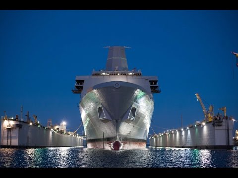 Future USS Portland (LPD 27) Launched