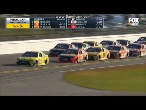 Daytona 500 Amazing Photo Finish! NASCAR 2016