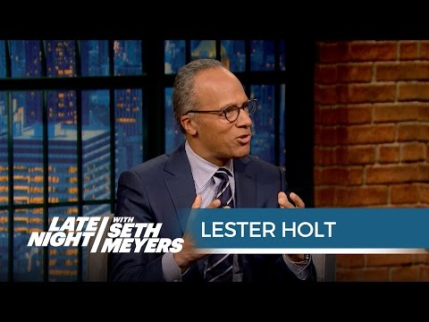 Lester Holt on Martin O'Malley's Lack of Screen Time at the Democratic Debate