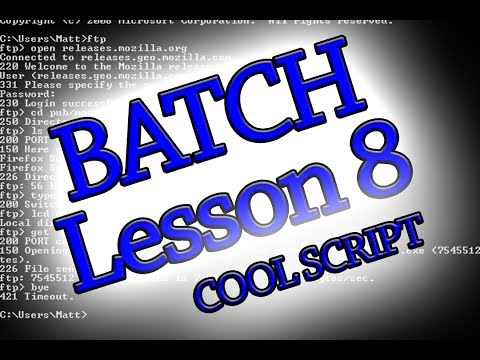 Batch Programming: Lesson 8 (Advanced encryption/decryption script)