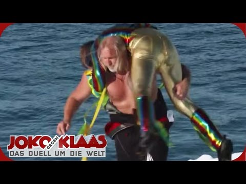 Grönland: Joko & Klaas im Eisschollen Wrestling-Match | Joko gegen Klaas - Das Duell um die Welt |