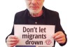 Musician Brian Eno says #MigrantLivesMatter  info on protest at 1pm TODAY see http://www.standuptoracism.org.uk/2015/04/dont-let-them-drown-restore-rescue-operations-to-the-mediterranean-now/