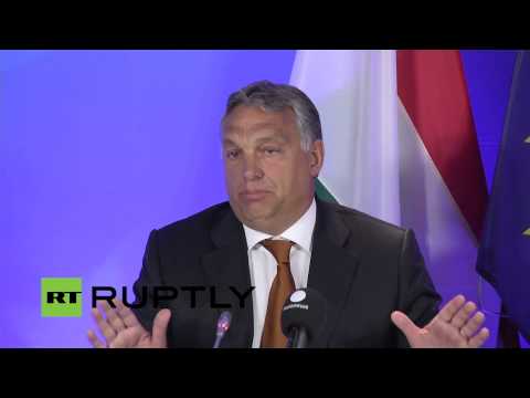 LIVE: Orban gives press conference at European Council