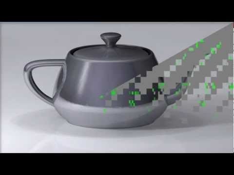 GPU Rasterization Pattern - Utah Teapot