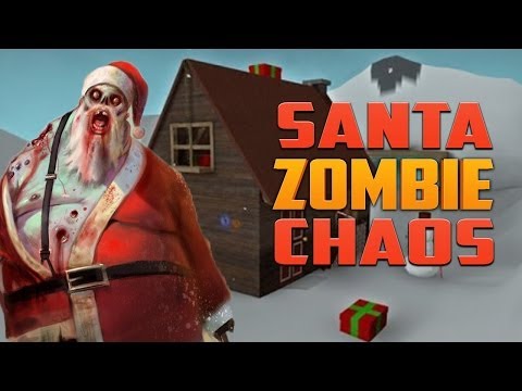 SANTA ZOMBIE CHAOS ★ Left 4 Dead 2 (L4D2 Zombie Games)