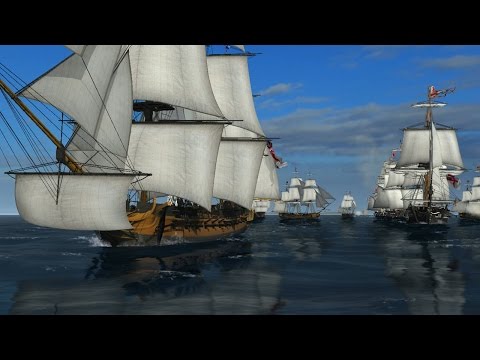 Naval Action - Battle of Trafalgar, 40 Ships!