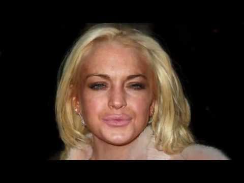 Lindsay Lohan's Changing Face - 25 years in 60 seconds