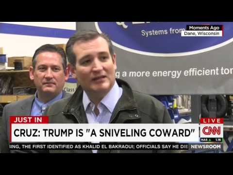 Ted Cruz: Donald Trump is Scared | March 24, 2016