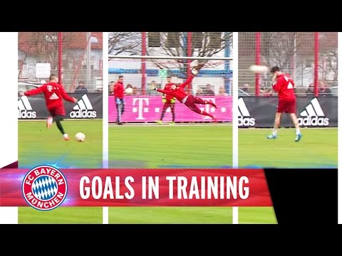 FC Bayern - Torschusstraining