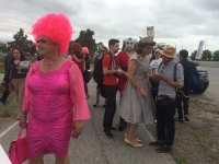 Sisters of Perpetual Indulgence Spearhead Protest at Facebook Headquarters