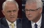 Malcolm Turnbull and Tony Jones face-off