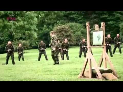 British Army Bayonet Training