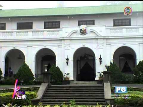 Kris tours Mansion House in Baguio for first time