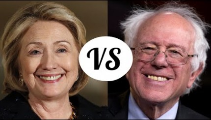 Hillary Clinton vs Bernie Sanders