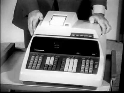 Hewlett-Packard 9100 - Computer Calculator For Math And Science (1968)