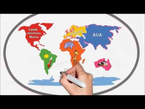 The Seven Continents Song | Silly School Songs