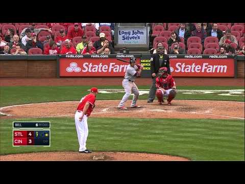 April 3, 2014 - St. Louis Cardinals vs. Cincinnati Reds